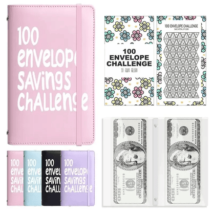 ✉️100 Envelope Savings Challenge Book