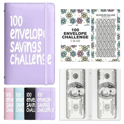 ✉️100 Envelope Savings Challenge Book